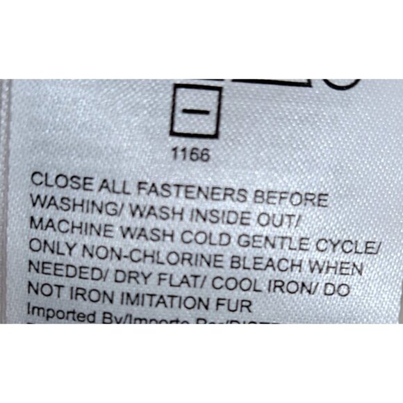 Gap Kids Girl's XS Sleeveless Off White Zip Front Pile Vest - Picture 7 of 7